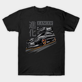 LANCER EVO 9 HOT BRAKE - PAPAYA STREETART T-Shirt